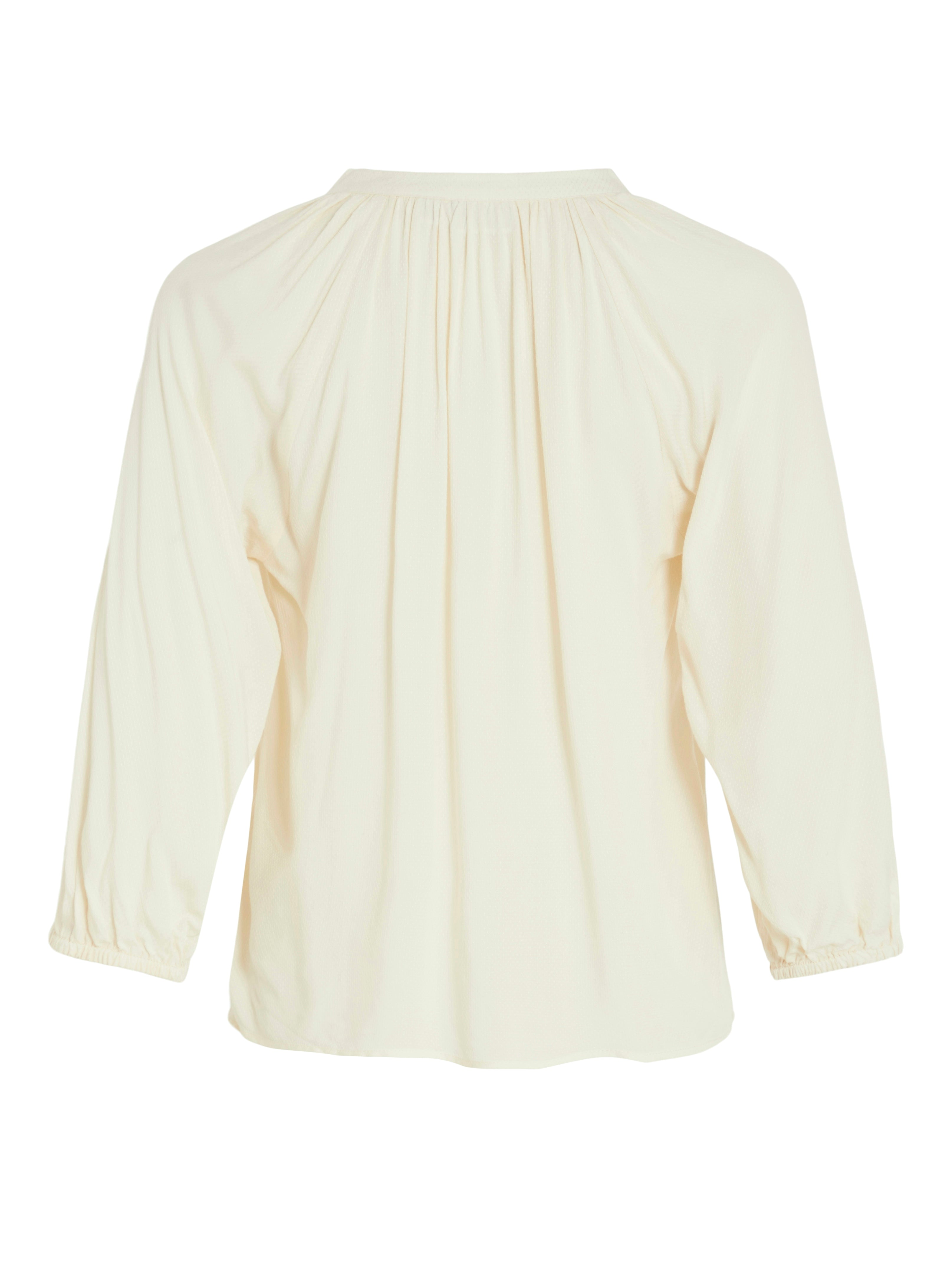 Vimulla V-neck bluse - Birch